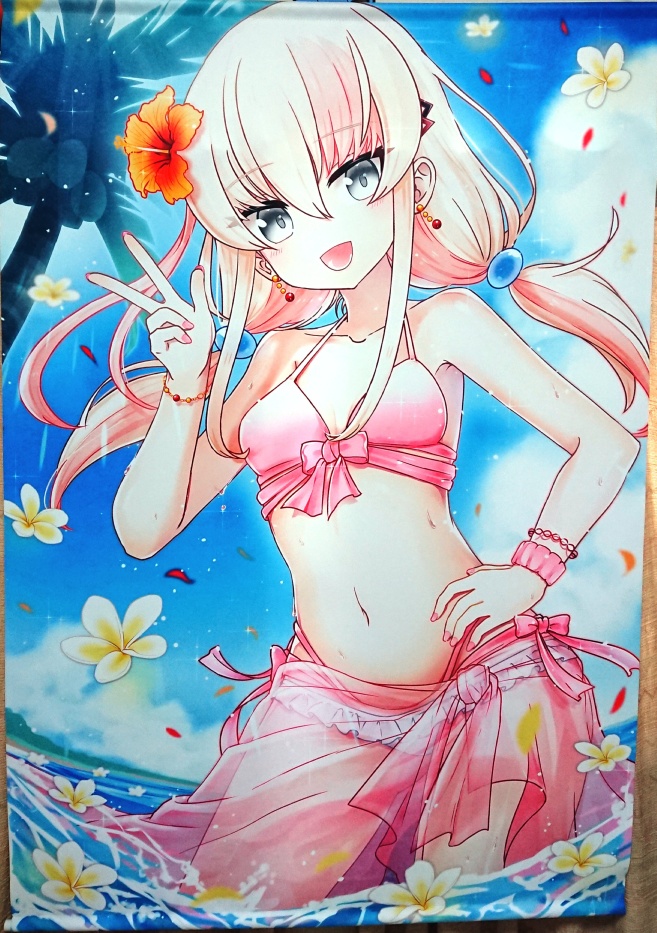 【1周年記念】レルリア・ガーランド水着タペストリー【数量限定】:50%OFF