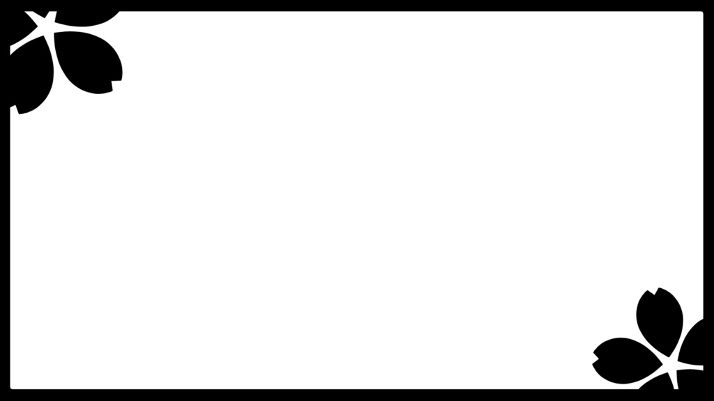 【サムネ用素材】配信向けサムネ用フレーム01【配信素材】
