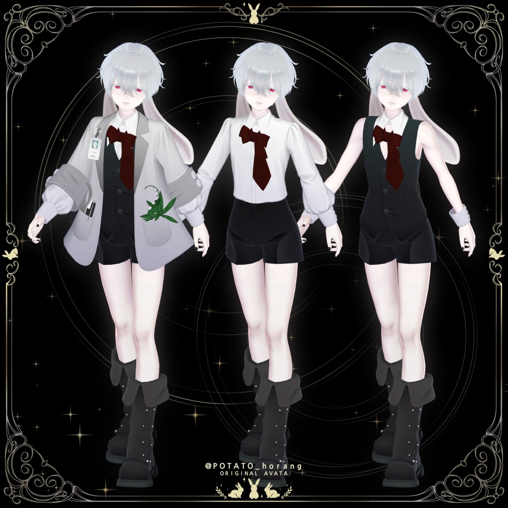 オリジナル3Dモデル【 SILu 】シル