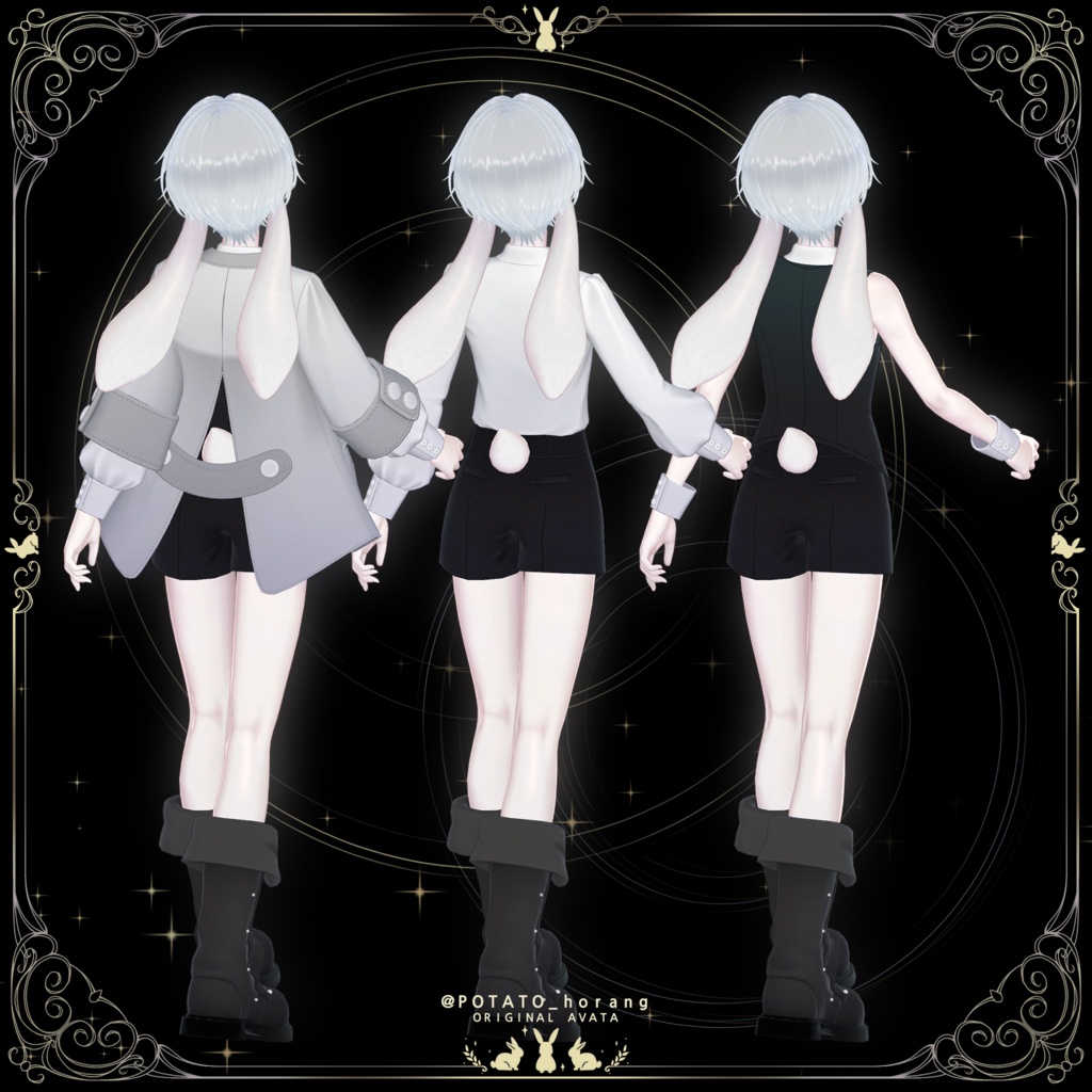 オリジナル3Dモデル【 SILu 】シル