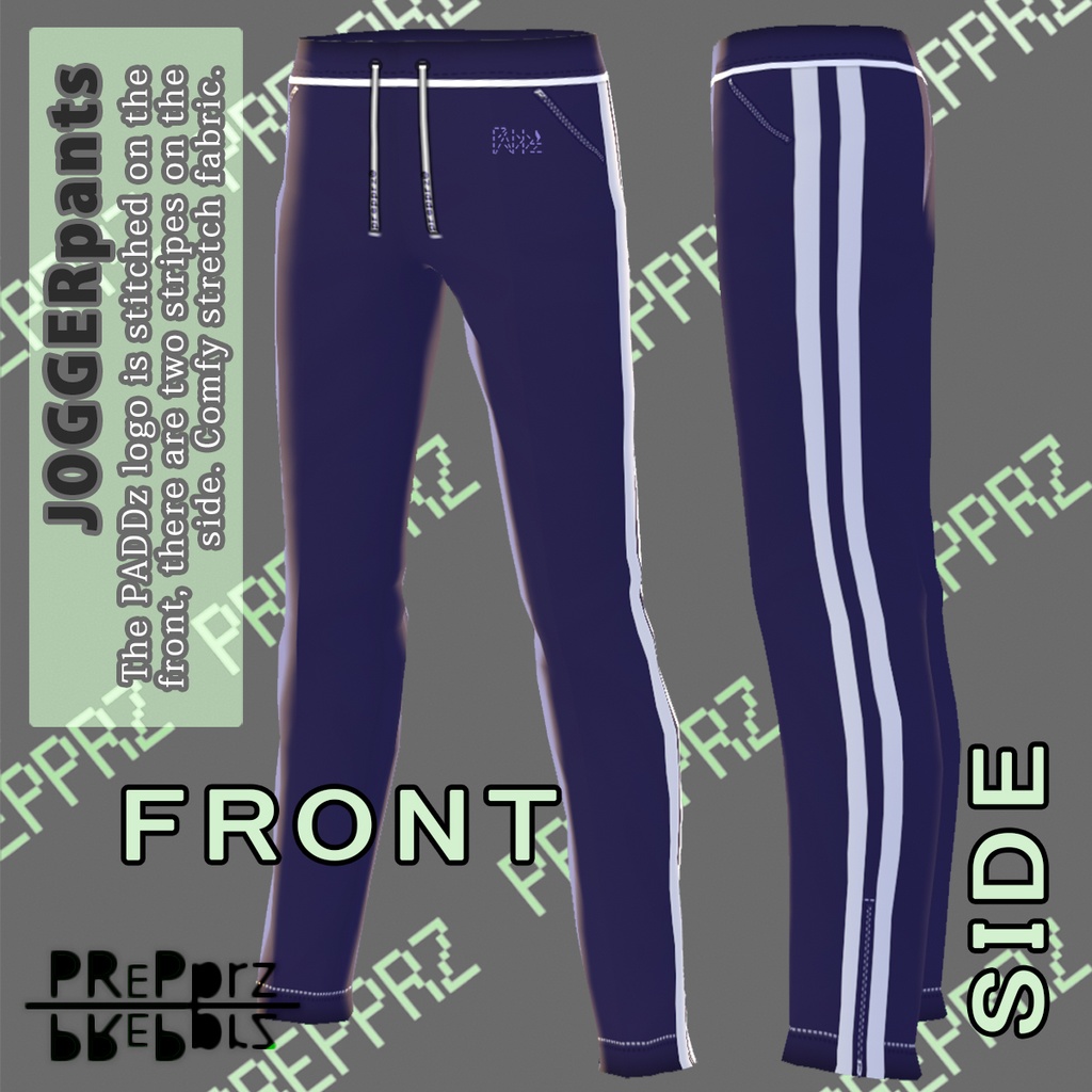 【VRoid】ジョガー: パンツ