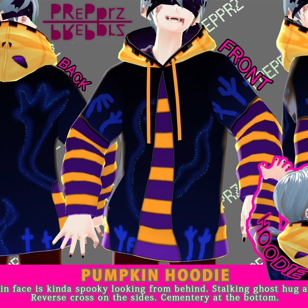 【VRoid】PUMPKIN パーカー