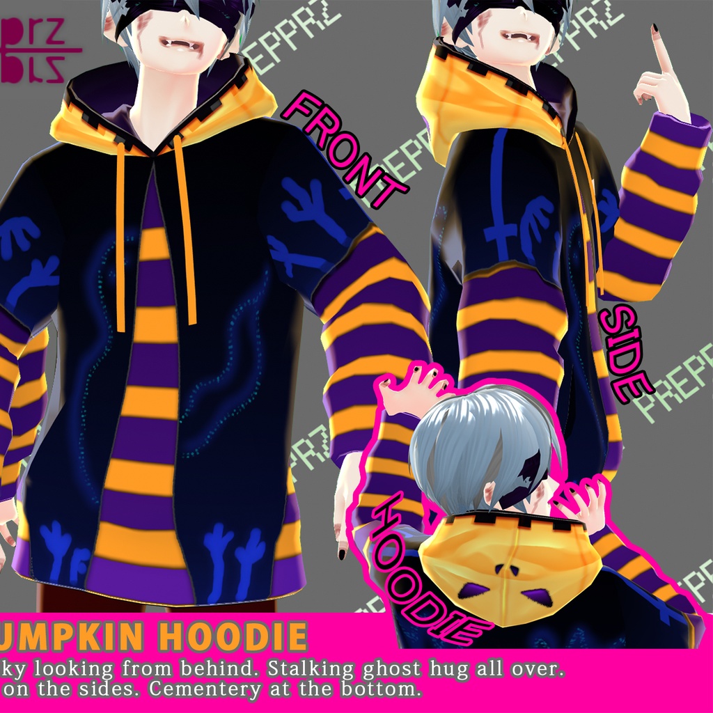 【VRoid】PUMPKIN パーカー