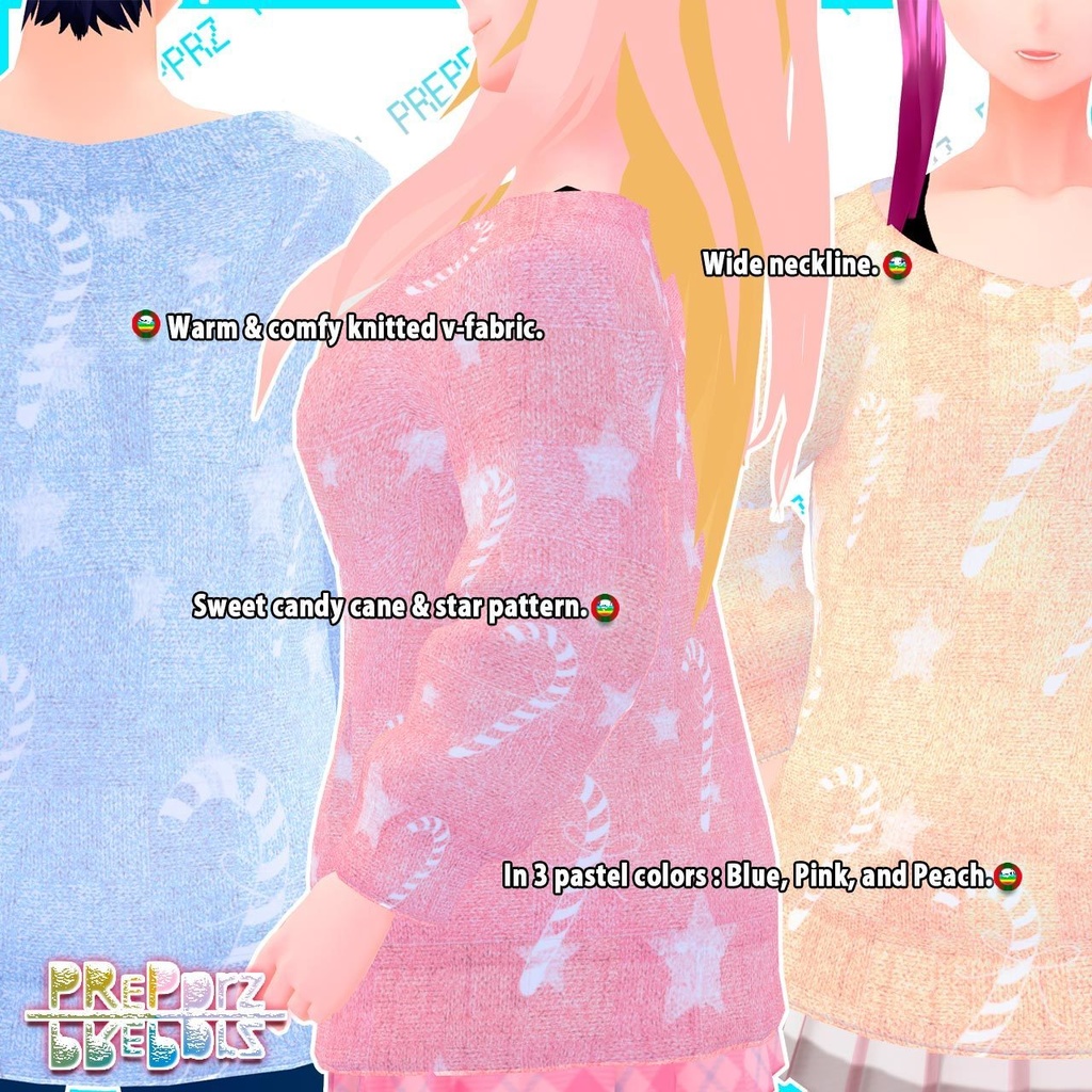 【VRoid】ウィンターニット