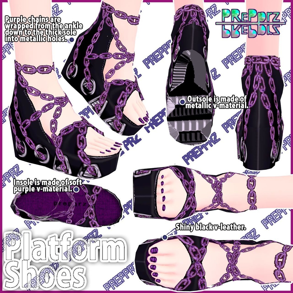 【VRoid】CrazyMshセット