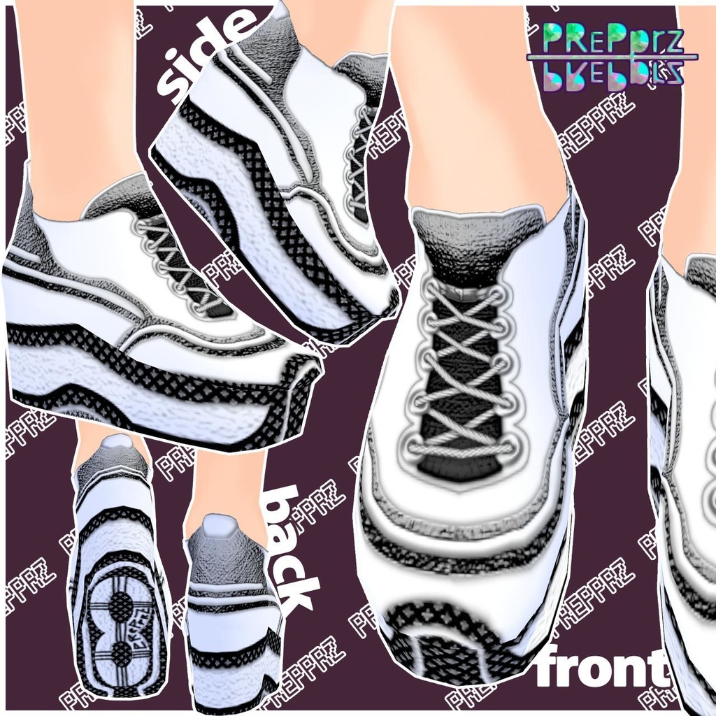 【VRoid】チャンキーシューズ