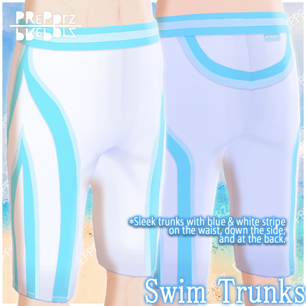 【VRoid】#スイムウェアー WBWver セット