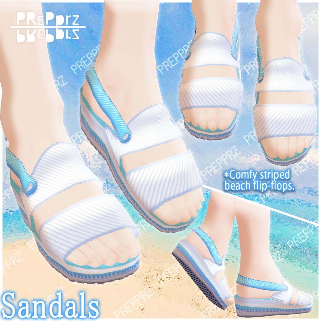 【VRoid】#スイムウェアー WBWver セット