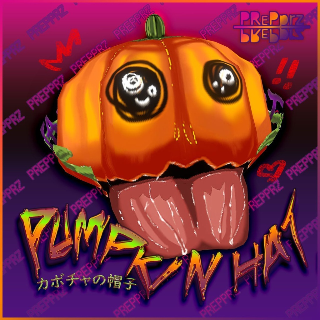 【VRoid XWear】🎃PUMPKIN Hat🎃