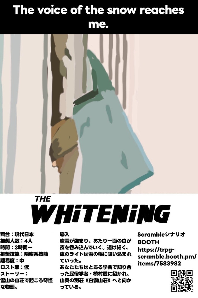 COCシナリオ『The Whitening』
