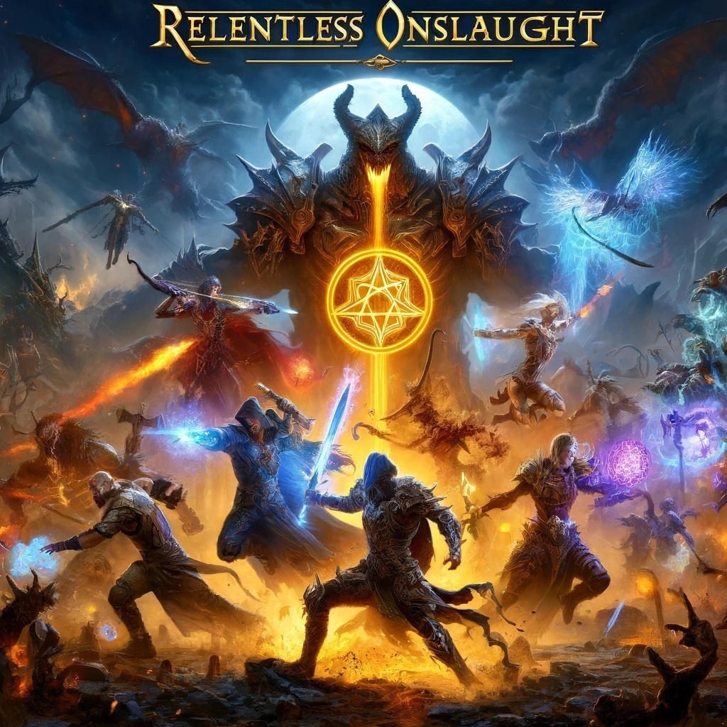 【ゲーム音楽】1st mini Album 『Relentless Onslaught』