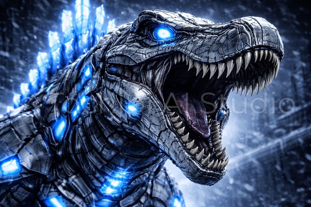 S02 - Cyber Dinosaur Artworks - Spinosaurus / 10 Artworks (4K)