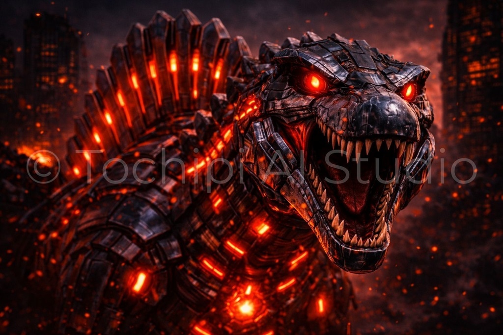 S03 - Cyber Dinosaur Artworks - Spinosaurus / 10 Artworks (4K)