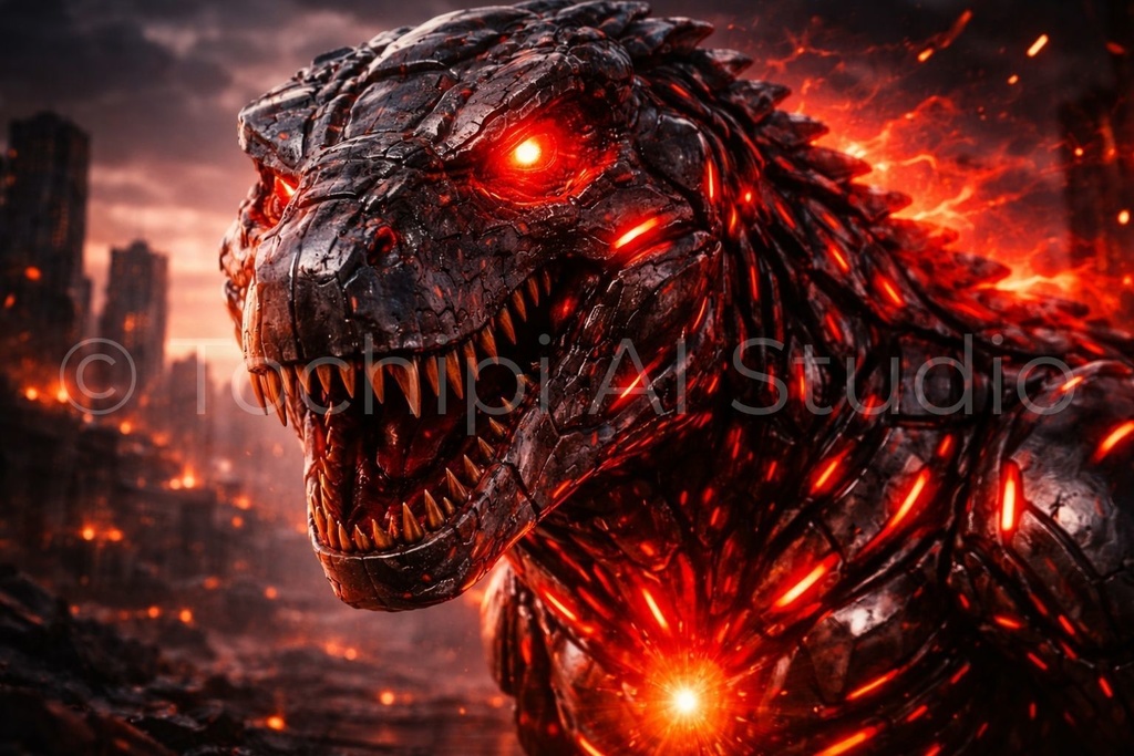 S03 - Cyber Dinosaur Artworks - Tyrannosaurus / 10 Artworks (4K)