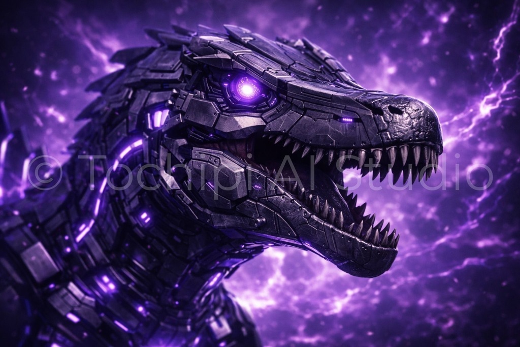 S04 - Cyber Dinosaur Artworks - Spinosaurus / 10 Artworks (4K)