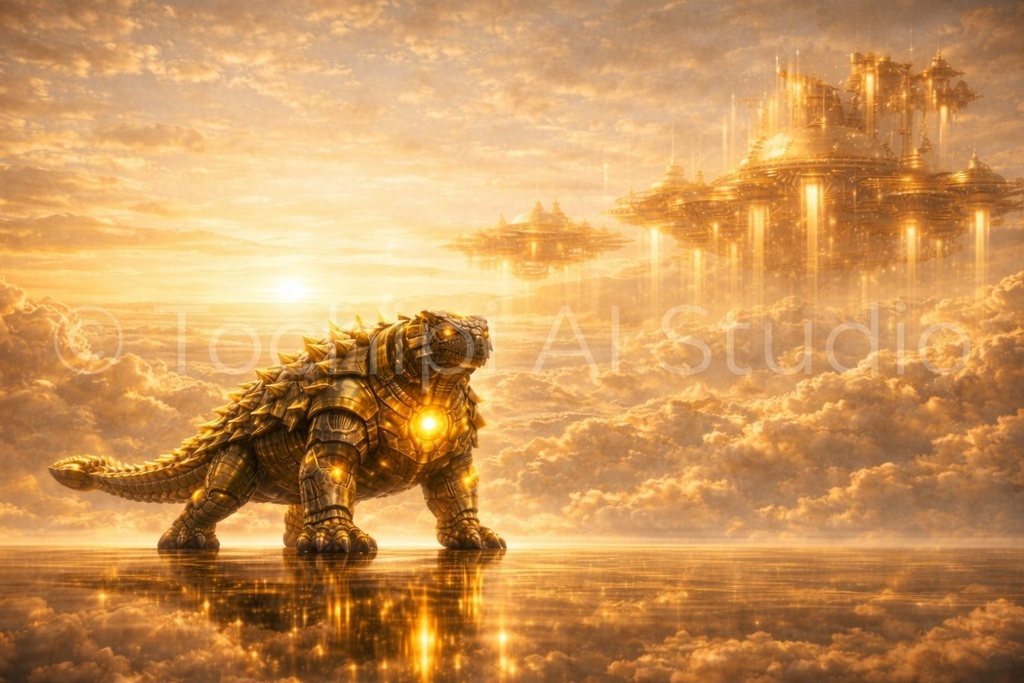 S05 - Cyber Dinosaur Artworks - Ankylosaurus / 10 Artworks (4K)
