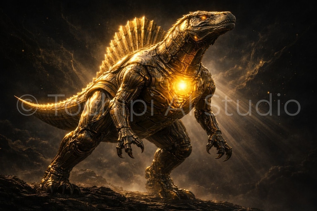 S05 - Cyber Dinosaur Artworks - Spinosaurus / 10 Artworks (4K)