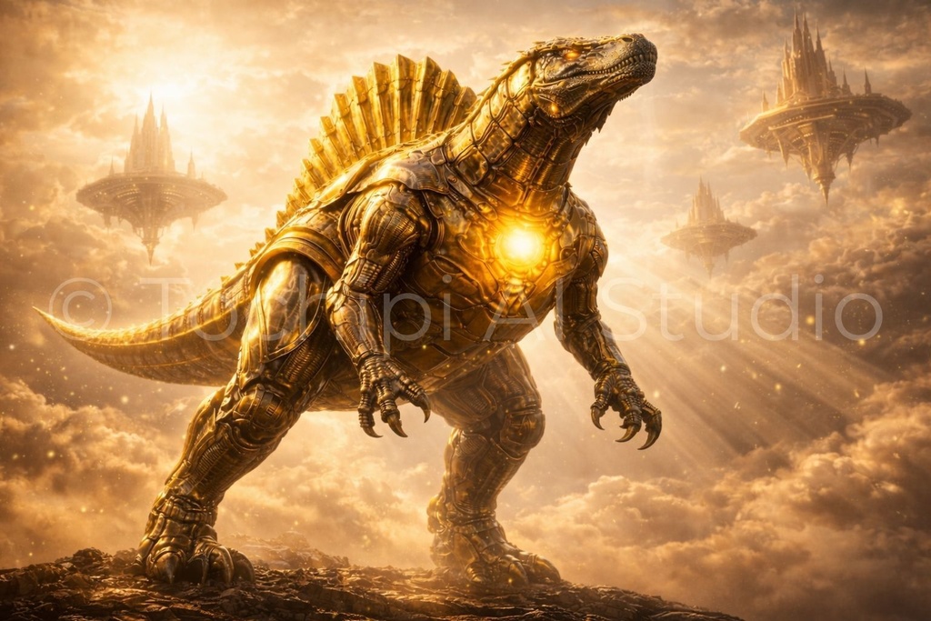 S05 - Cyber Dinosaur Artworks - Spinosaurus / 10 Artworks (4K)