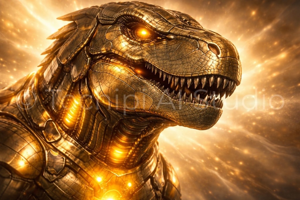 S05 - Cyber Dinosaur Artworks - Tyrannosaurus / 10 Artworks (4K)