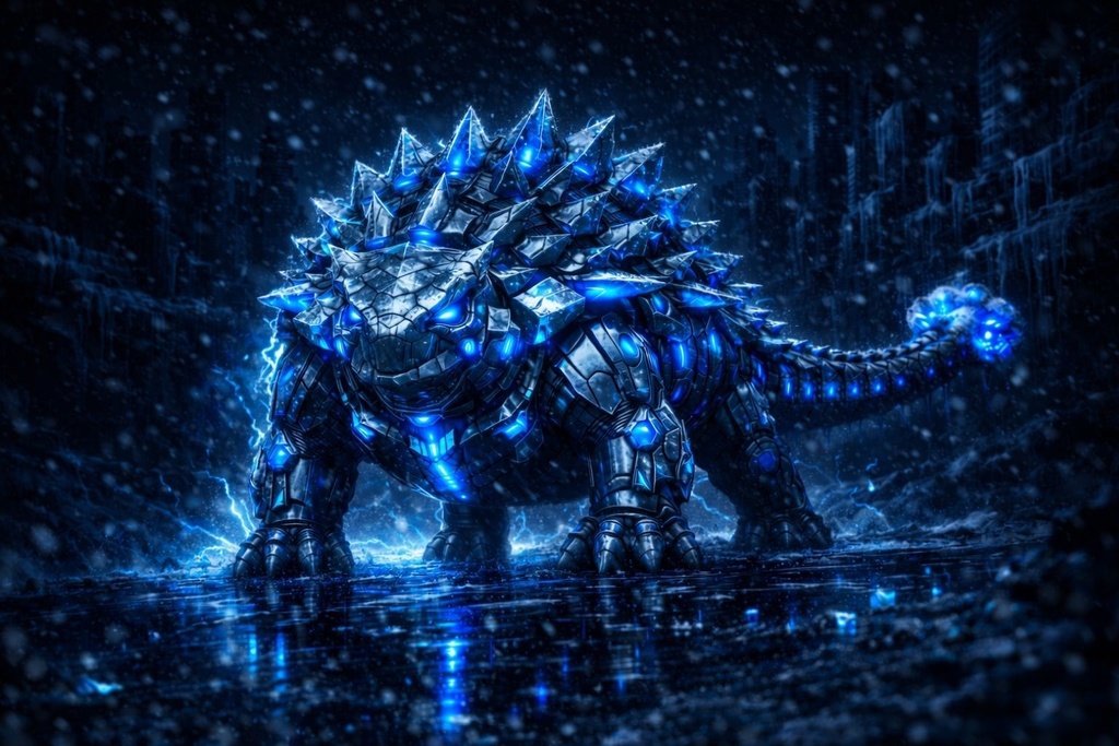 Cyber Mecha Dinosaur Artworks – 5 Series Mega Pack Vol.1 / 250 Artworks (4K)