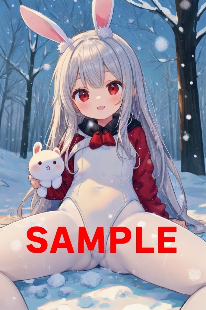 タイツっ娘collection vol.6~銀世界と白タイツうさぎ~