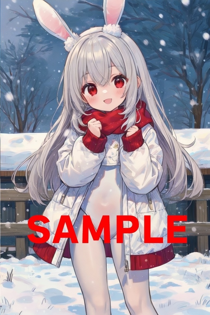 タイツっ娘collection vol.6~銀世界と白タイツうさぎ~