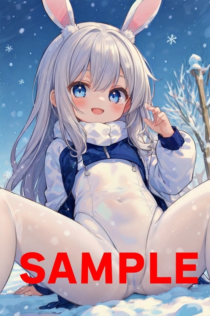 タイツっ娘collection vol.6~銀世界と白タイツうさぎ~