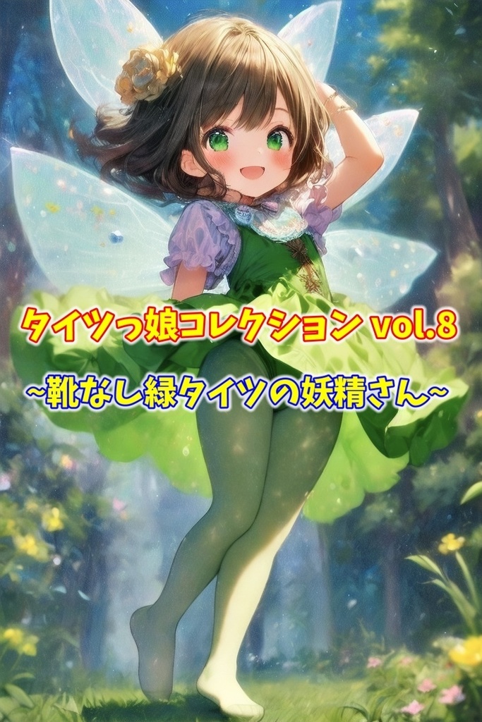 タイツっ娘collection vol.8～靴なし緑タイツの妖精さん～