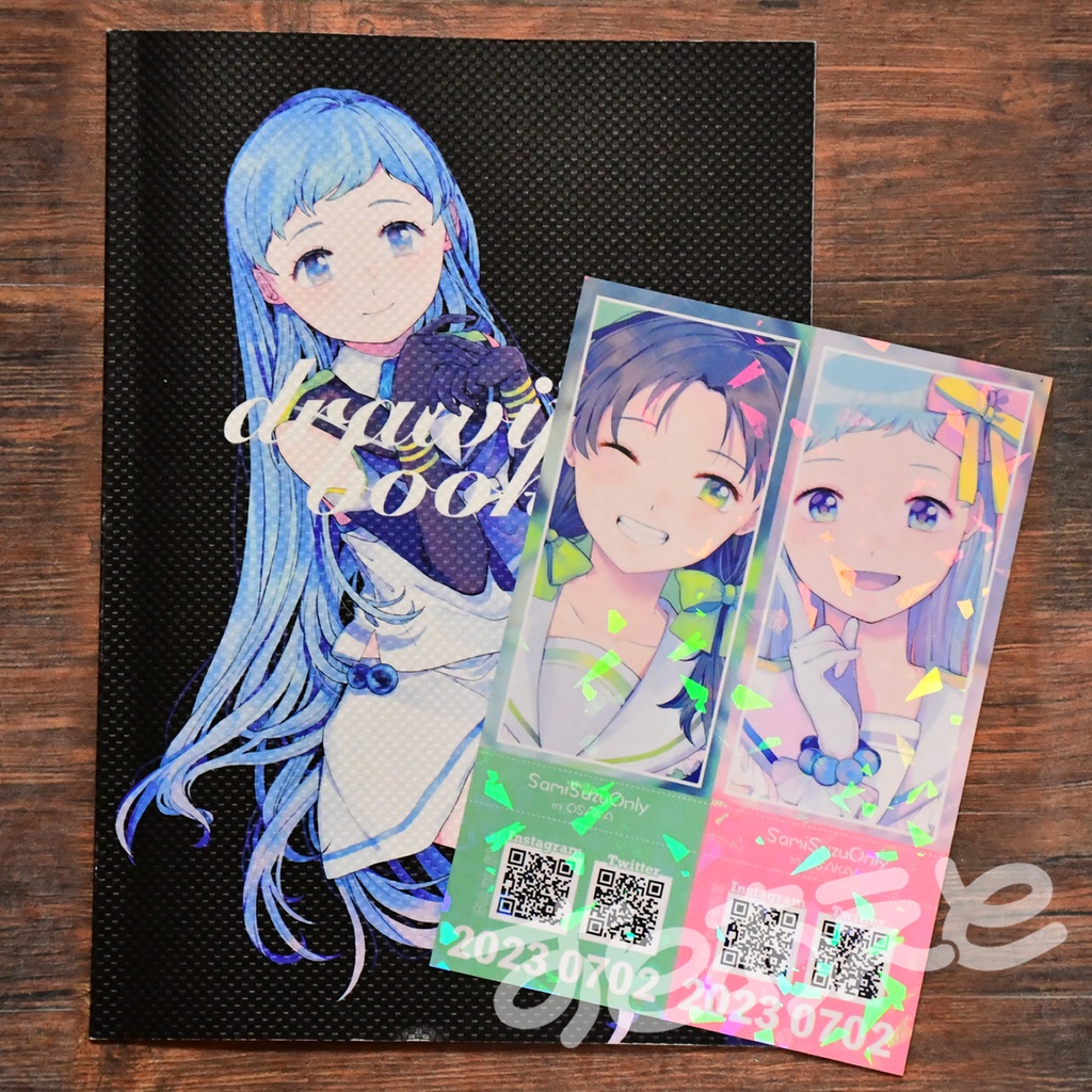 【さみすず!2】drawing book【ポスカ付き】