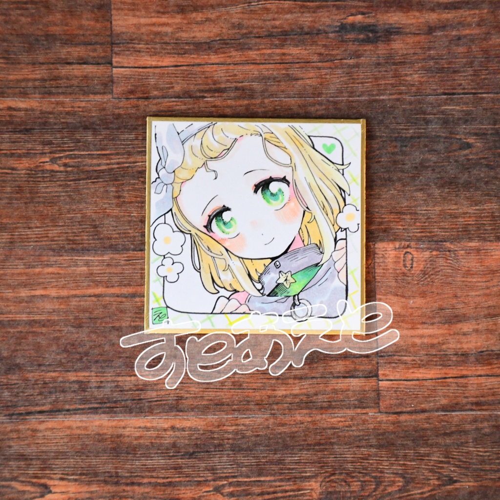【まめ色紙】Luigi Torelli🌻