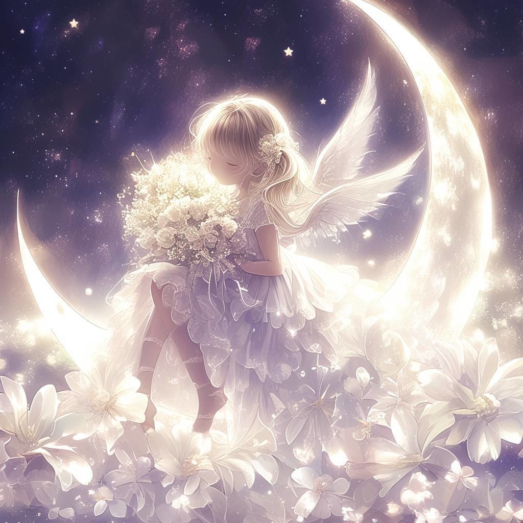 【缶バッジ】白き眠り