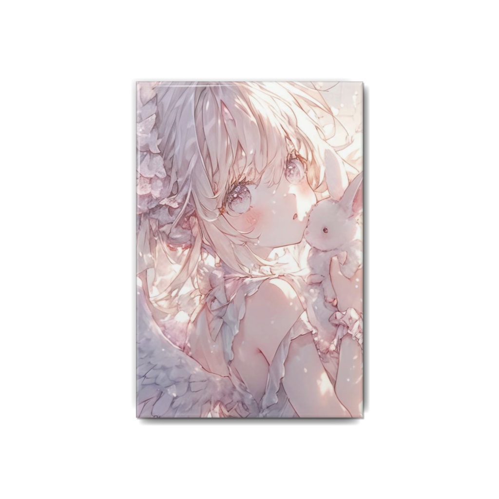 【缶バッジ】I ♡ RABBIT