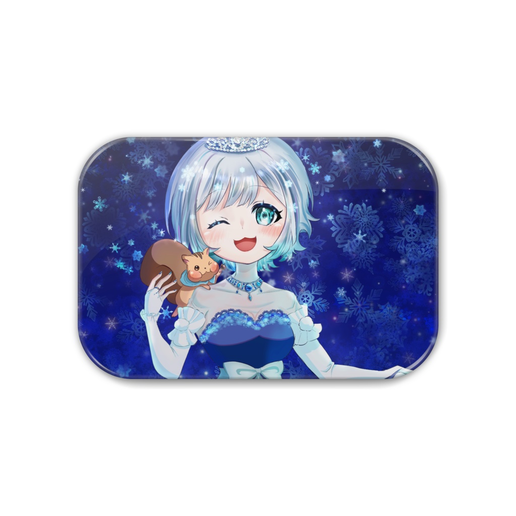 優凪ぱるハフアニ記念缶バッジ