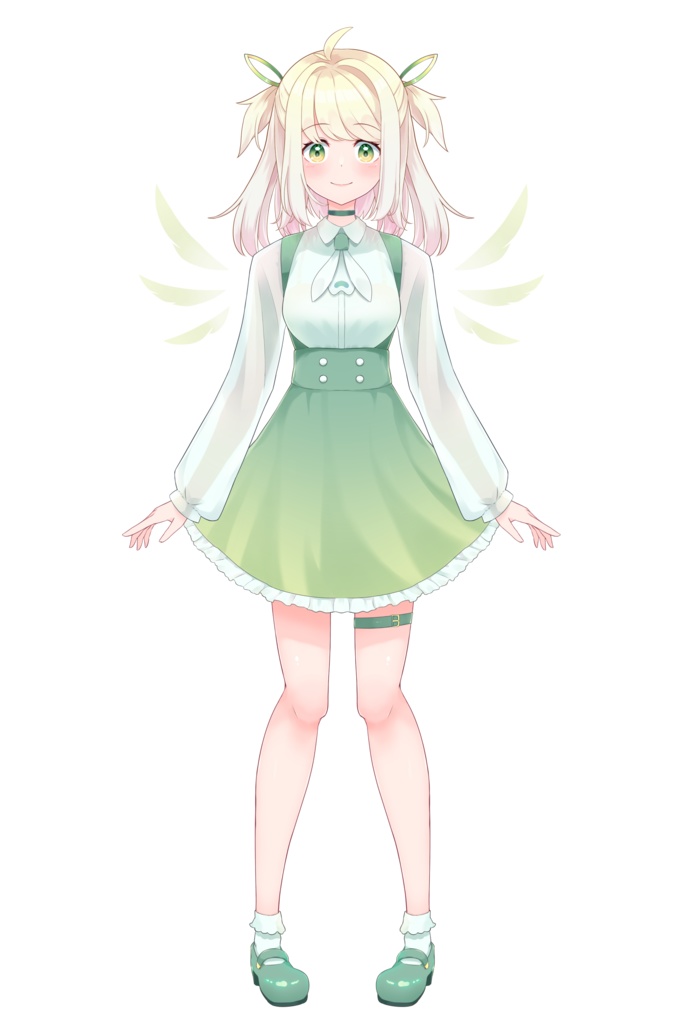 【汎用モデル】シンプルかわいい!妖精ちゃんLive2Dモデル