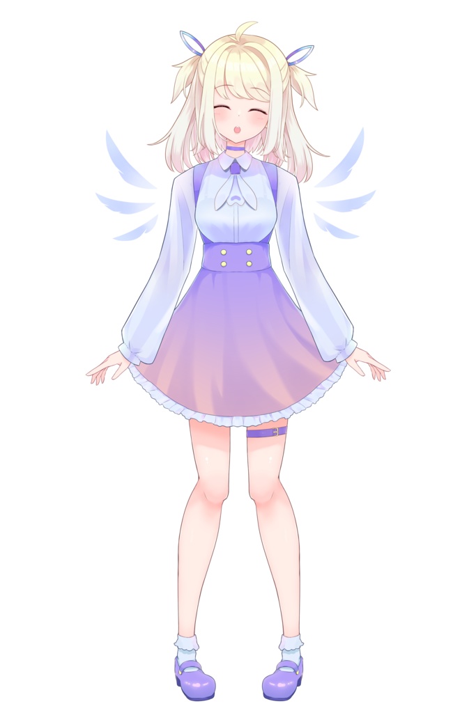 【汎用モデル】シンプルかわいい!妖精ちゃんLive2Dモデル