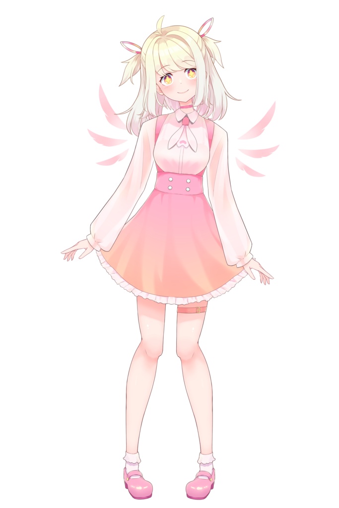 【汎用モデル】シンプルかわいい!妖精ちゃんLive2Dモデル