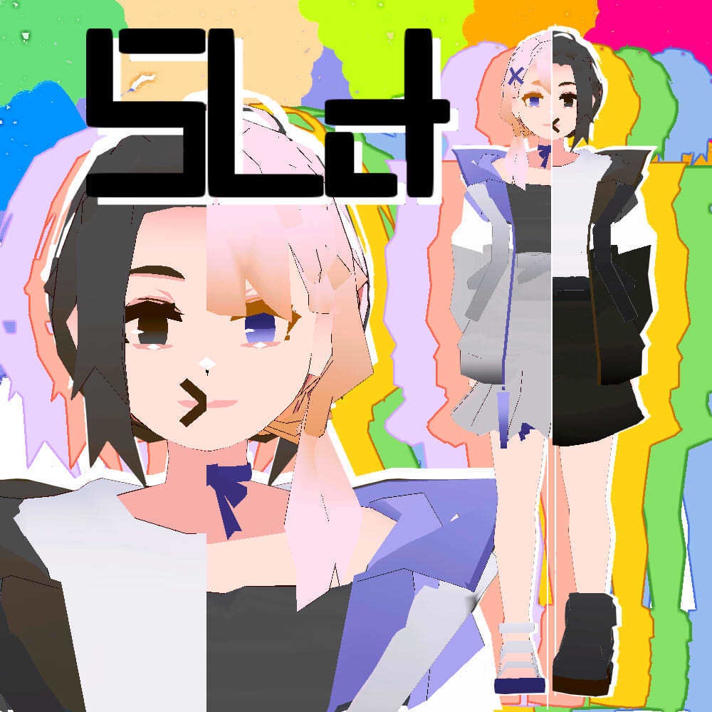 ローポリ3Dモデル『"らしさ"』【VRChatでキャラメイク】