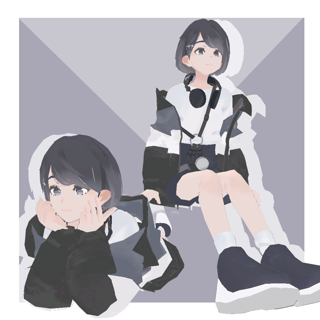 『からぬ』 VRChat向けアバター【クロスプラットフォーム対応】