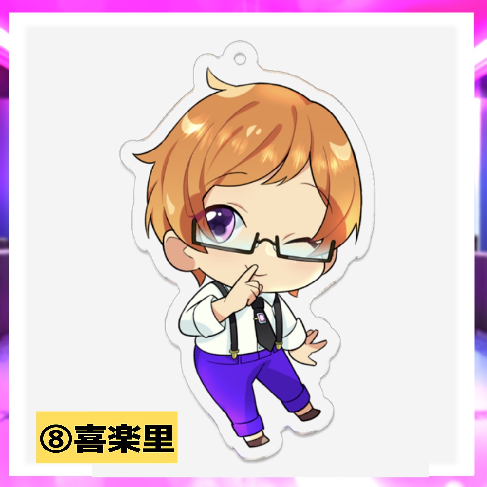 萌えシャンCLUB☆【アクリルキーホルダー】