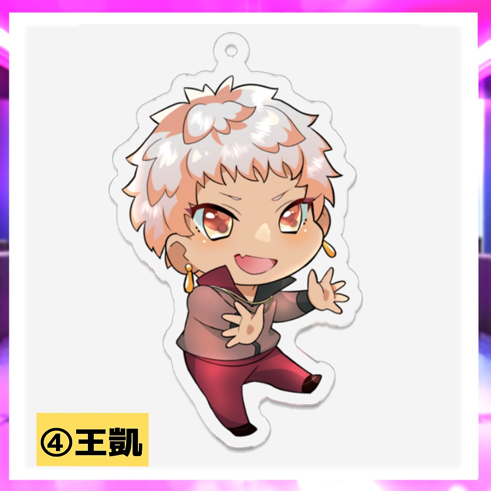 萌えシャンCLUB☆【アクリルキーホルダー】