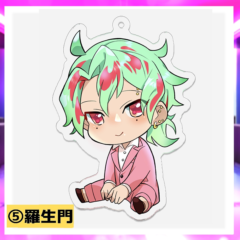 萌えシャンCLUB☆【アクリルキーホルダー】