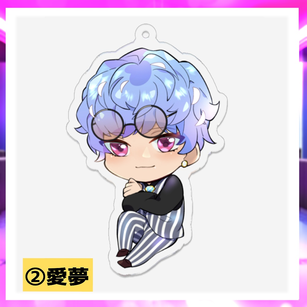 萌えシャンCLUB☆【アクリルキーホルダー】