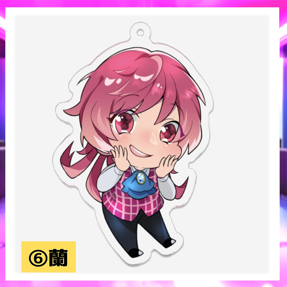 萌えシャンCLUB☆【アクリルキーホルダー】