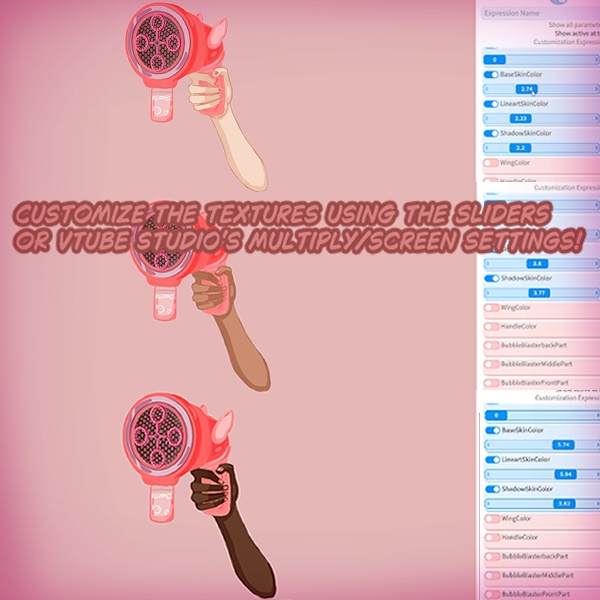 Rigged Live2D Bubble Blaster Asset