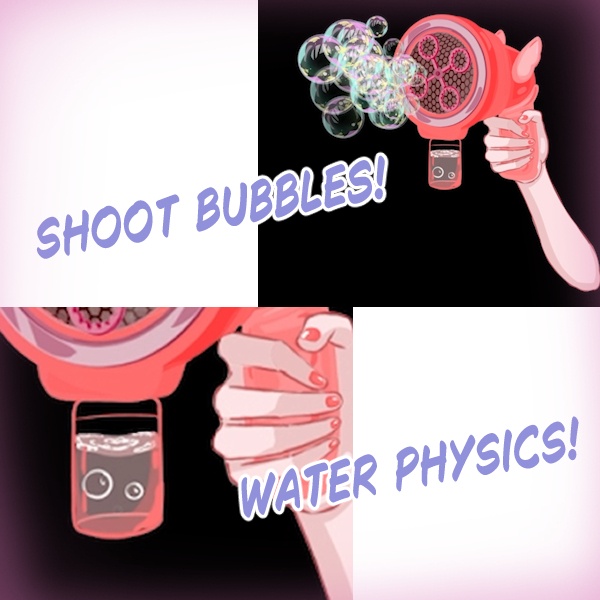 Rigged Live2D Bubble Blaster Asset