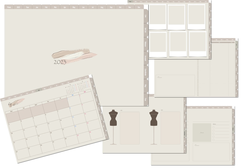 2023 推しスケジュール(1月始まり)