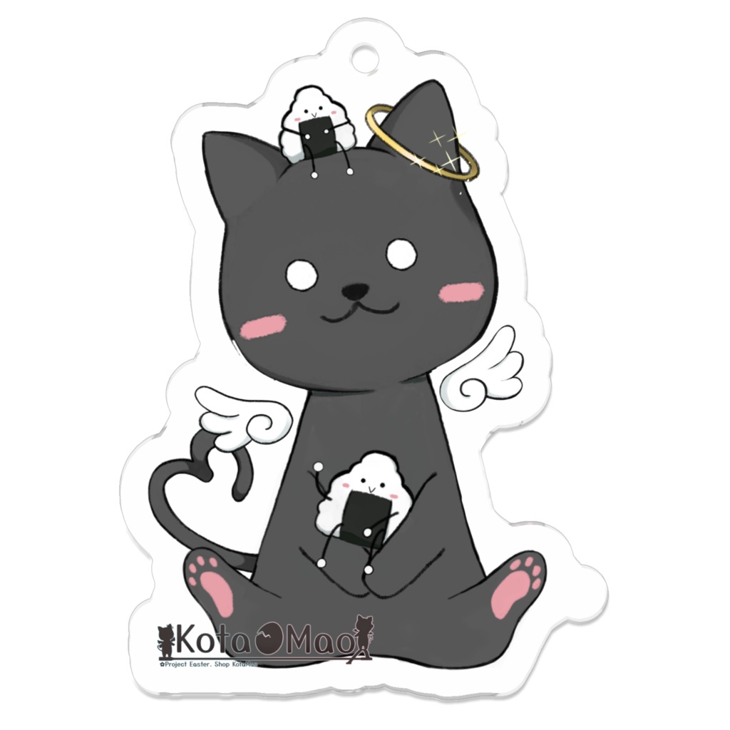 【こたろう.おにぎりくんといっしょ】アクリルキーホルダー