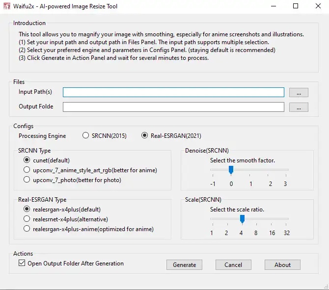 Waifu2x - AI Image Magnifier