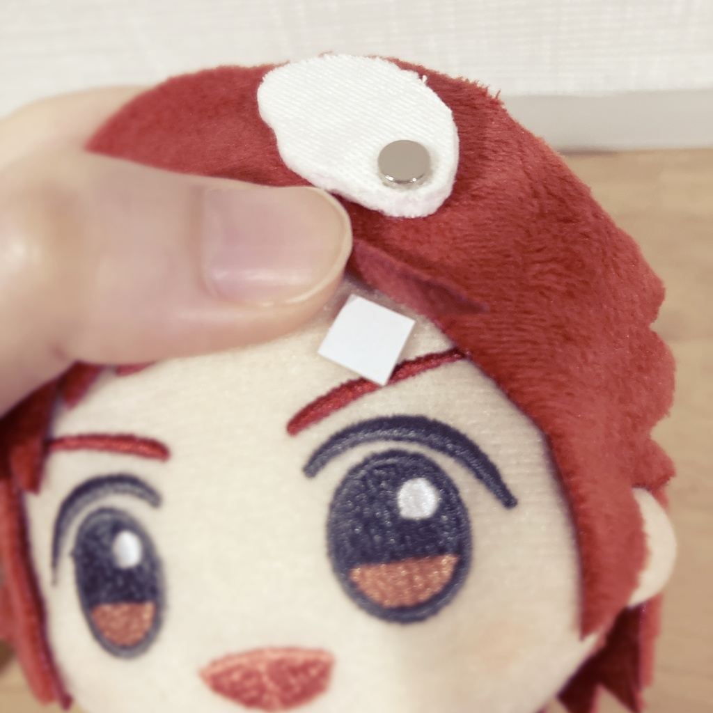 ぬい用マグネットアクセ