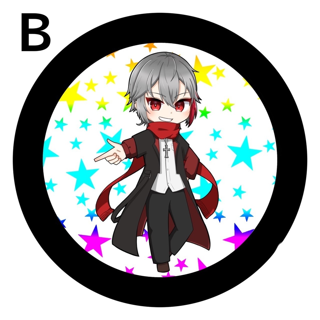 白雪 冬花生誕祭缶バッジ(A&B)